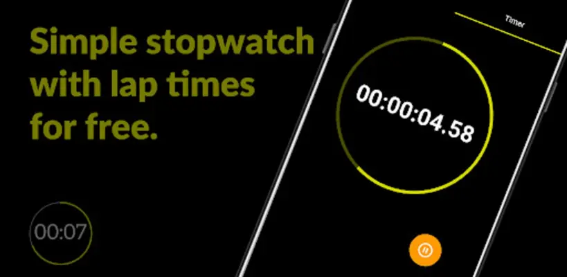 Stopwatch Timer android App screenshot 0